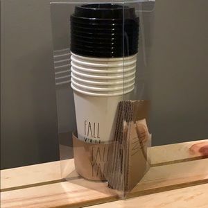 Rae Dunn Coffee Cup Set